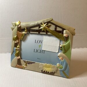 Holiday Three Kings Mary Joseph Jesus Nativity Picture Frame Fits 6x4 Photo